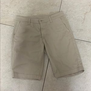 Men’s AG khaki shorts size 32